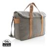 Canvas laptop bag PVC free grey | No Branding | not available | not available | not available
