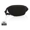 Impact AWARE™ 285gsm rcanvas hip bag undyed black | No Branding | not available | not available