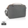 Impact AWARE™ 300D two tone deluxe 15.6" laptop bag Charcoal Grey | No Branding | not available | not available