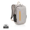 Impact AWARE™ 300D RPET casual backpack brown-orange | No Branding | not available | not available | not available