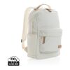 Impact AWARE™ 16 oz. recycled canvas backpack white