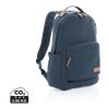 Impact AWARE™ 16 oz. recycled canvas backpack blue | No Branding | not available | not available | not available