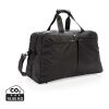 Swiss Peak RFID duffle with suitcase opening black | No Branding | not available | not available | not available