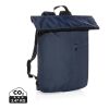 Dillon AWARE™ RPET lighweight foldable backpack navy | No Branding | not available | not available | not available