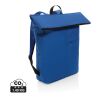 Dillon AWARE™ RPET lighweight foldable backpack royal blue | No Branding | not available | not available | not available