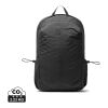 KENTO URBAN RCS recycled nylon 15.6 inch Backpack with front black | No Branding | not available | not available