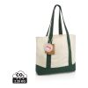 SHOP LOCAL AWARE™ recycled cotton 350gsm Tote bag green