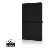 Deluxe softcover A5 notebook Solid black | No Branding | not available | not available