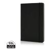 Deluxe hardcover PU A5 notebook Solid black | No Branding | not available | not available