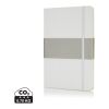 Deluxe hardcover A5 notebook White | No Branding | not available | not available