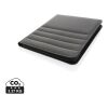 Impact AWARE™ RPET A4 portfolio with zipper anthracite