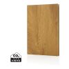 Kavana wood print A5 notebook brown | No Branding | not available | not available
