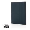 Impact Aware™ A5 notebook with magnetic closure navy | No Branding | not available | not available