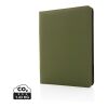 Impact Aware™ deluxe 300D tech portfolio with zipper green | No Branding | not available | not available