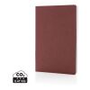 Salton luxury kraft paper notebook A5 cherry red | No Branding | not available | not available