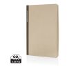 Stylo Bonsucro certified Sugarcane paper A5 Notebook brown | No Branding | not available | not available