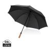Tony  Aware™ RPET 30 inch acacia auto open umbrella black | No Branding | not available | not available