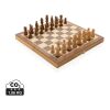 FSC® Luxury wooden foldable chess set brown | No Branding | not available | not available