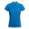 Tamil short sleeve women's sports polo Standard | Royal blue-White | roly- | No Branding | not available | not available | not available