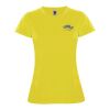Montecarlo short sleeve women's sports t-shirt Standard | Yellow | 2XL | No Branding | not available | not available | not available