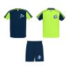 Juve unisex sports set Fluor Green-Navy Blue | XL