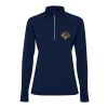Estambul long sleeve women's half zip sweatshirt Standard | Navy Blue | S | No Branding | not available | not available | not available