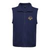 Bellagio unisex fleece bodywarmer Standard | Navy Blue | roly-3XL | No Branding | not available | not available
