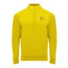 Epiro long sleeve unisex quarter zip sweatshirt Standard | Yellow | roly- | No Branding | not available | not available | not available
