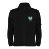 Luciane men's full zip fleece jacket Standard | Solid black | L | No Branding | not available | not available