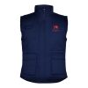 Amanzor multi-purpose workwear bodywarmer with high neck Standard | Navy Blue | M | No Branding | not available | not available | not available