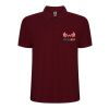 Pegaso Premium short sleeve men's polo Standard | Garnet | L | No Branding | not available | not available | not available