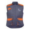 Armada multi-pocket workwear vest Standard | Lead-Orange | L | No Branding | not available | not available | not available