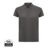 Iqoniq Yosemite women recycled cotton pique polo anthracite | L | No Branding | not available | not available | not available