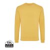 Iqoniq Zion recycled cotton crew neck ochre yellow | XS | No Branding | not available | not available | not available