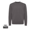Iqoniq Kruger relaxed recycled cotton crew neck anthracite | M | No Branding | not available | not available | not available