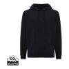 Iqoniq Trivor recycled polyester microfleece hoodie black | XXS | No Branding | not available | not available | not available