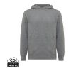 Iqoniq Yengo recycled cotton hoodie with sidepockets light heather anthracite | XXL | No Branding | not available | not available | not available