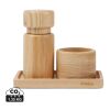 VINGA Retro salt & pepper set brown | No Branding | not available | not available