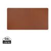Timo PU RCS RPET desk pad brown | No Branding | not available | not available