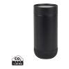 VINGA Erie RCS recycled SS push mug 350 ML black-black | No Branding | not available | not available