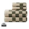 VINGA Elba OCS organic cotton towel, 4 pcs set green-grey | No Branding | not available | not available | not available