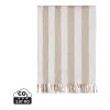 VINGA Ornos GRS recycled cotton hammam towel beige-white | No Branding | not available | not available | not available