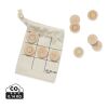 VINGA Tic-tac-toe mini game brown | No Branding | not available | not available