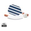 VINGA Lagoa pickleball set navy-white | No Branding | not available | not available