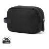VINGA Marlow RCS recycled polyester toiletry bag black | No Branding | not available | not available