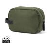 VINGA Marlow RCS recycled polyester toiletry bag green-black | No Branding | not available | not available