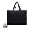 VINGA Hilo AWARE™ recycled canvas maxi tote bag black | No Branding | not available | not available | not available