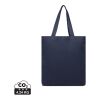 VINGA Hilo AWARE™ recycled canvas tote bag navy | No Branding | not available | not available | not available