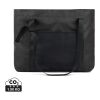 VINGA Livorno GRS recycled polyester maxi tote black | No Branding | not available | not available
