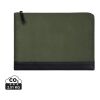 VINGA Marlow RCS recycled polyester 16" laptop sleeve green-black | No Branding | not available | not available